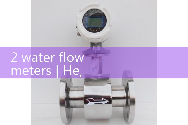 2 water flow meter|venturi meter